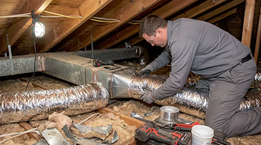 How to Fix Duct Leakage?