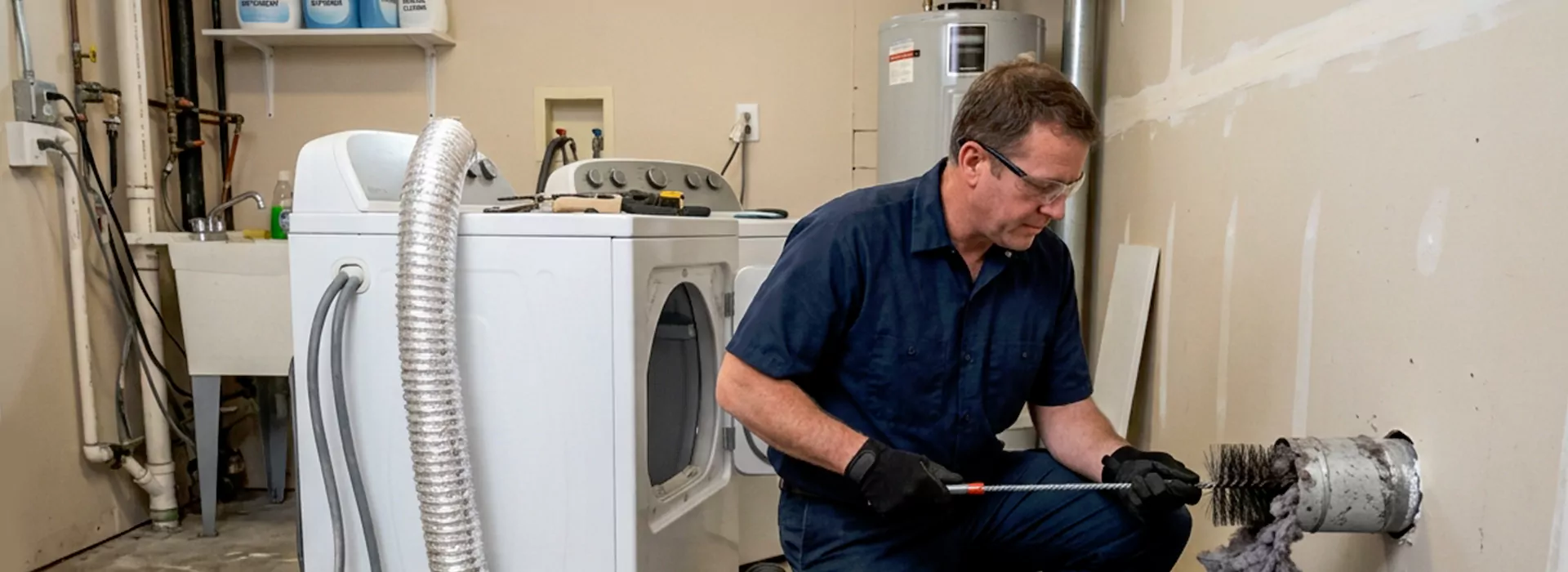 Clogged Dryer Vent Repair in Abilene, Texas