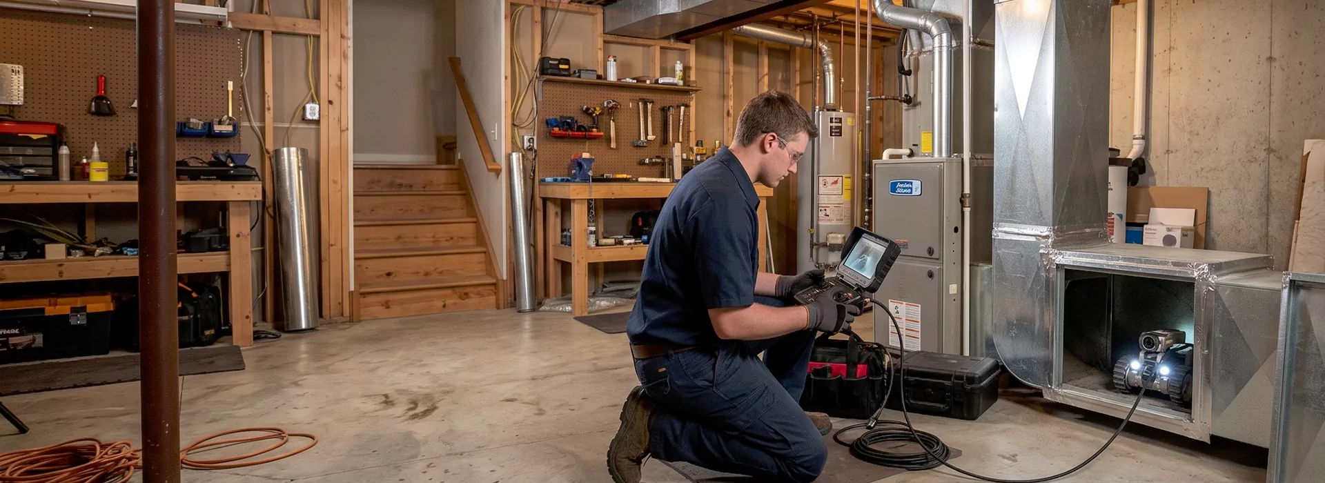 Robotic Duct Inspection Abilene, Texas