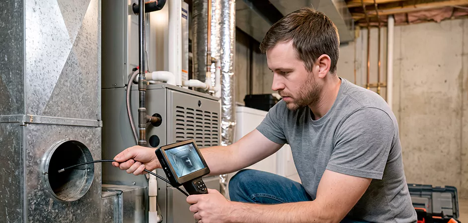 Air Duct Camera Inspection in Abilene, TX