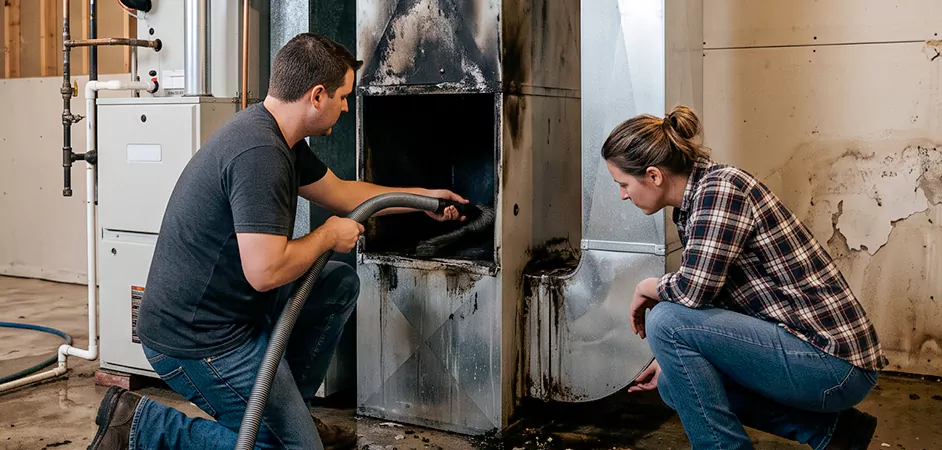 Fire and Flood Duct Restoration in Abilene, TX