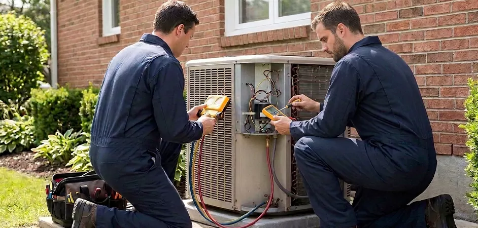 Heat Pump Inspection in Abilene