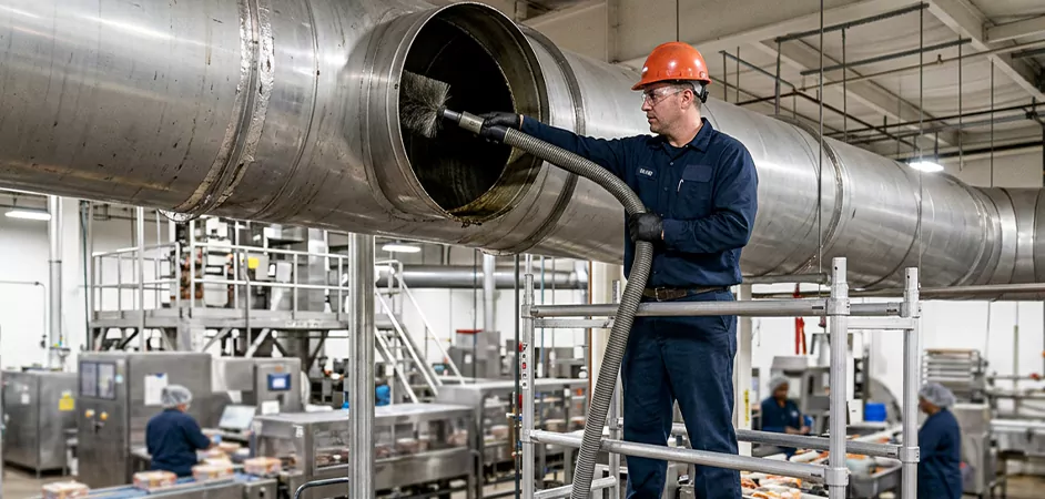 Food Processing Facility Duct Cleaning in Abilene