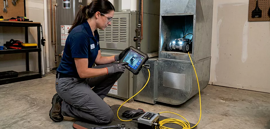 Robotic Duct Inspection in Abilene