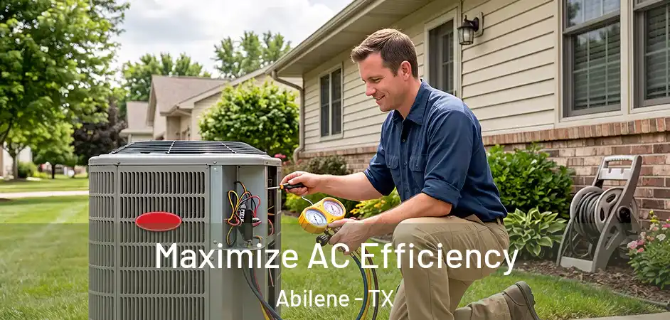  Maximize AC Efficiency Abilene - TX